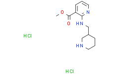 2-[(3-哌啶基甲基)氨基]-3-吡啶羧酸甲酯盐酸盐