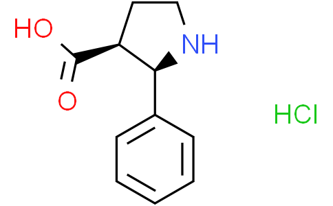 cis-2-phenylpyrrolidine-3-carboxylic acid hydrochloride