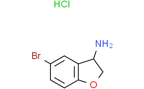 5-bromo-2,3-dihydrobenzofuran-3-amine hydrochloride