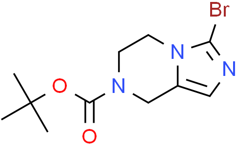 tert-butyl 3-bromo-6,8-dihydro-5H-imidazo[1,5-a]pyrazine-7-carboxylate