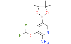 3-(二氟甲氧基)-5-(4，4，5，5-四甲基-1，3，2-二氧杂硼烷-2-基)吡啶-2-胺