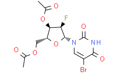 ((2R，3R，4R，5R)-3-乙酰氧基-5-(5-溴-2，4-二氧代-3，4-二氢嘧啶-1(2H)-基)-4-氟四氢呋喃-2-基)甲基乙酸酯
