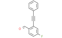 4-氟-2-(苯基炔基)苯甲醛,97%