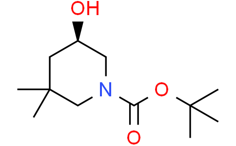 tert-butyl (5R)-5-hydroxy-3,3-dimethylpiperidine-1-carboxylate