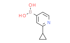 (2-cyclopropylpyridin-4-yl)boronic acid,95%