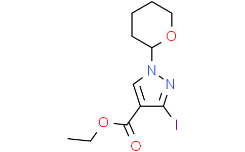 ethyl 3-iodo-1-tetrahydropyran-2-yl-pyrazole-4-carboxylate