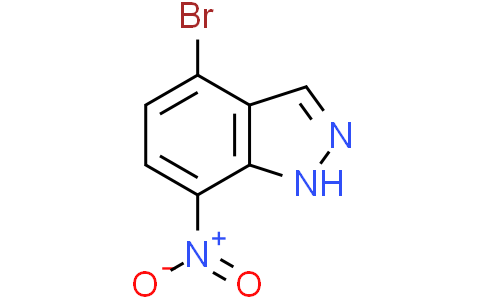 4-bromo-7-nitro-1H-indazole