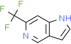 6-(三氟甲基)-1H-吡咯并[3，2-c]吡啶