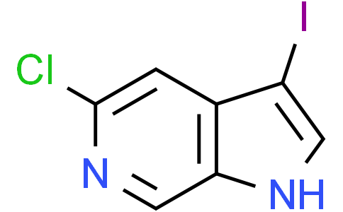 5-氯-3-碘-1H-吡咯并[2,3-C]吡啶