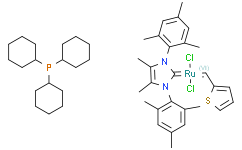 三环己基膦[4,5 - 二甲基-1-1,3 - 双(2,4,6 - 三甲基苯基)咪唑-2 - 亚基][2 - 噻吩基亚甲基]钌(II),二氯