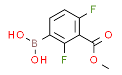 (2，4-二氟-4-(甲酯基<甲氧羰基>)苯基)硼酸,98%