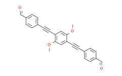 Benzaldehyde， 4，4'-[(2，5-dimethoxy-1，4-phenylene)di-2，1-ethynediyl]bis-,98%