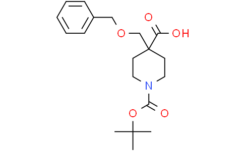 4-(benzyloxymethyl)-1-tert-butoxycarbonyl-piperidine-4-carboxylic acid