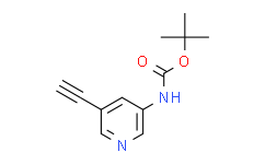 (5-炔基吡啶-3-基)氨基甲酸叔丁酯,97%