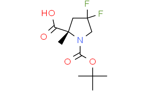 (2S)-1-tert-butoxycarbonyl-4,4-difluoro-2-methyl-pyrrolidine-2-carboxylic acid