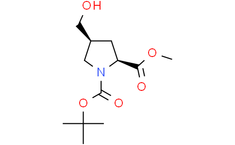 1-tert-butyl 2-methyl (2S,4S)-4-(hydroxymethyl)pyrrolidine-1,2-dicarboxylate