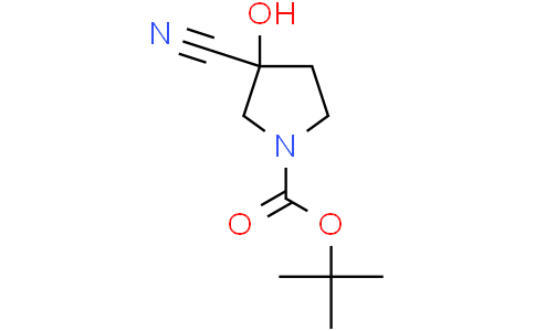 tert-butyl 3-cyano-3-hydroxypyrrolidine-1-carboxylate