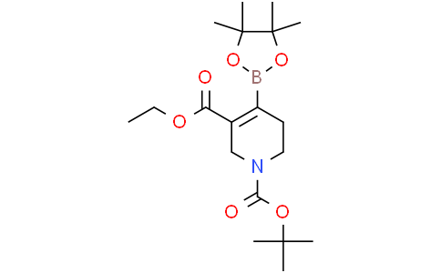 1-tert-butyl 3-ethyl 4-(4,4,5,5-tetramethyl-1,3,2-dioxaborolan-2-yl)-5,6-dihydropyridine-1,3(2H)-dicarboxylate