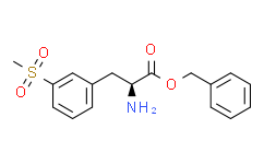 (S)-2-氨基-3-(3-(甲基磺酰基)苯基)丙酸苄酯盐酸盐,97%