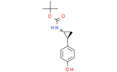 ((1R，2S)-2-(4-羟基苯基)环丙基)氨基甲酸叔丁酯