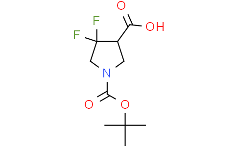 1-[(tert-butoxy)carbonyl]-4,4-difluoropyrrolidine-3-carboxylic acid