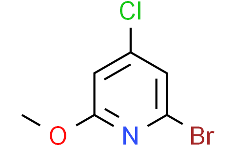 2-bromo-4-chloro-6-methoxypyridine