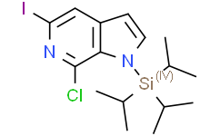 7-Chloro-5-iodo-1-(triisopropylsilyl)-1H-pyrrolo[2,3-c]pyridine