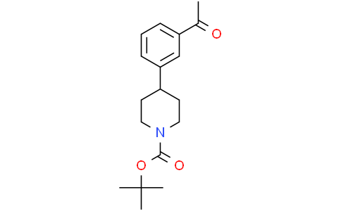 tert-butyl 4-(3-acetylphenyl)piperidine-1-carboxylate