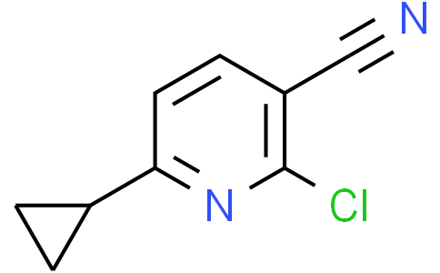 2-chloro-6-cyclopropylpyridine-3-carbonitrile