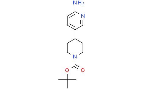 tert-butyl 4-(6-aminopyridin-3-yl)piperidine-1-carboxylate