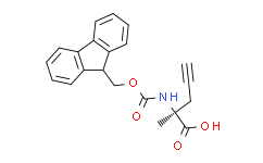 (R)-N-Fmoc-2-(2'-propynyl)alanine,>97%