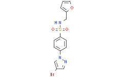 4-(4-Bromo-1H-pyrazol-1-yl)-N-(furan-2-ylmethyl)benzenesulfonamide