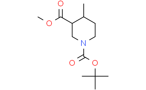 1-tert-butyl 3-methyl 4-methylpiperidine-1,3-dicarboxylate