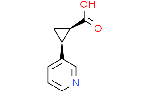 cis-2-(3-pyridyl)cyclopropanecarboxylic acid