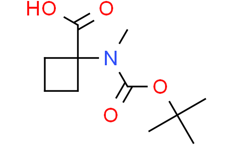 1-{[(tert-butoxy)carbonyl](methyl)amino}cyclobutane-1-carboxylic acid