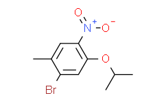 1-溴-5-异丙氧基-2-甲基-4-硝基苯,97%