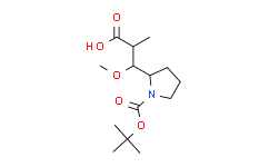 (2R，3R)-3-((S)-1-(叔丁氧基羰基)吡咯烷-2-基)-3-甲氧基-2-甲基丙酸,≥95%