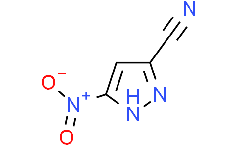1H-Pyrazole-3-carbonitrile, 5-nitro-