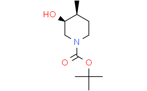 tert-butyl (3S,4S)-3-hydroxy-4-methyl-piperidine-1-carboxylate
