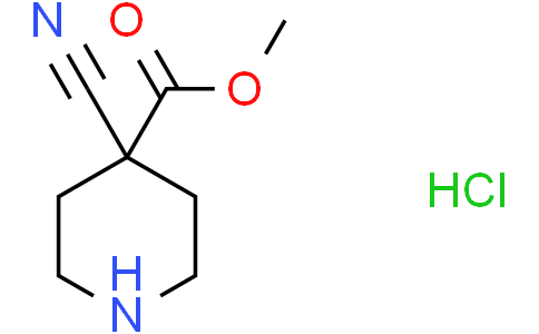 methyl 4-cyanopiperidine-4-carboxylate hydrochloride