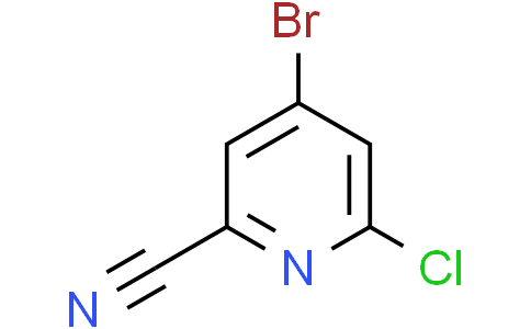 4-bromo-6-chloro-pyridine-2-carbonitrile