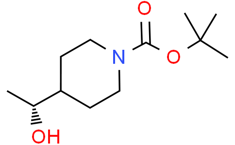tert-butyl 4-[(1R)-1-hydroxyethyl]piperidine-1-carboxylate