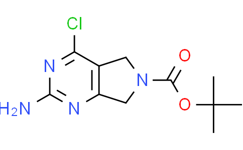 tert-butyl 2-amino-4-chloro-5,7-dihydropyrrolo[3,4-d]pyrimidine-6-carboxylate