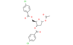 1-氧-乙酰基-2-脱氧-3，5-二对氯苯甲酰基-D-核糖