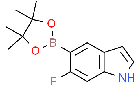 6-fluoro-5-(4,4,5,5-tetramethyl-1,3,2-dioxaborolan-2-yl)-1H-indole