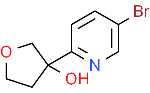 3-(5-bromo-2-pyridyl)tetrahydrofuran-3-ol