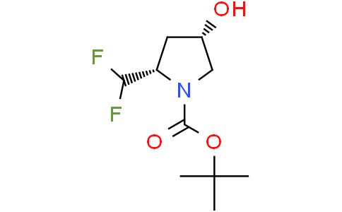 (2S,4S)-tert-butyl 2-(difluoromethyl)-4-hydroxypyrrolidine-1-carboxylate