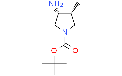 tert-butyl (3R,4R)-3-amino-4-methylpyrrolidine-1-carboxylate