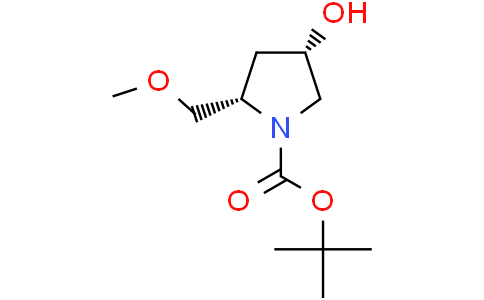 tert-butyl (2S,4S)-4-hydroxy-2-(methoxymethyl)pyrrolidine-1-carboxylate