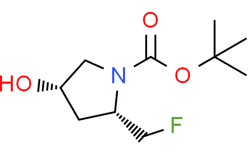 tert-butyl (2S,4S)-2-(fluoromethyl)-4-hydroxypyrrolidine-1-carboxylate